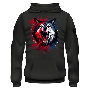 Alpha Roar Hoodie - Black